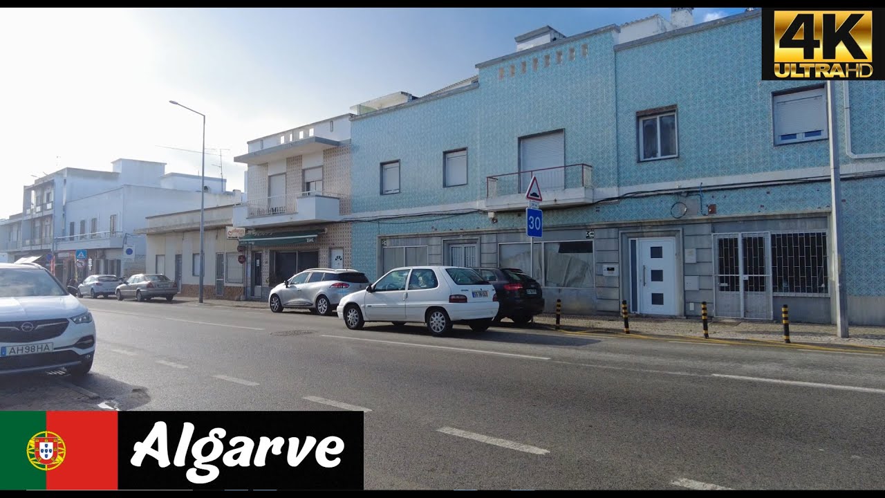 Olh&atilde;o | Algarve | Portugal 4K City Walk