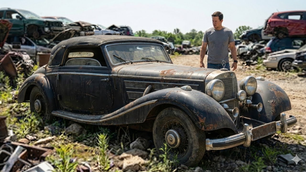 ASMR Car Restoration! Restoring a 1936 Mercedes-Benz 540K Special Roadster