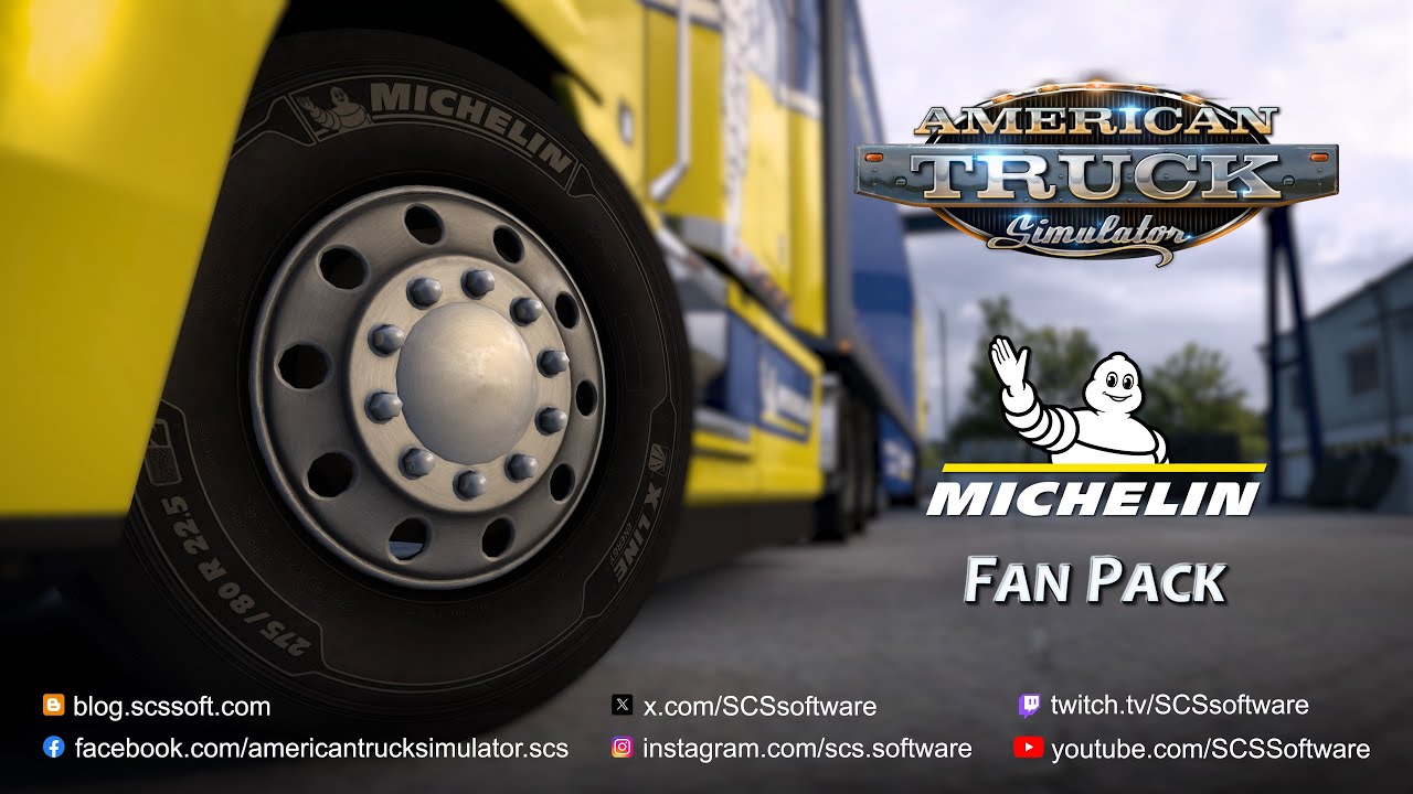 American Truck Simulator - Michelin Fan Pack DLC Release