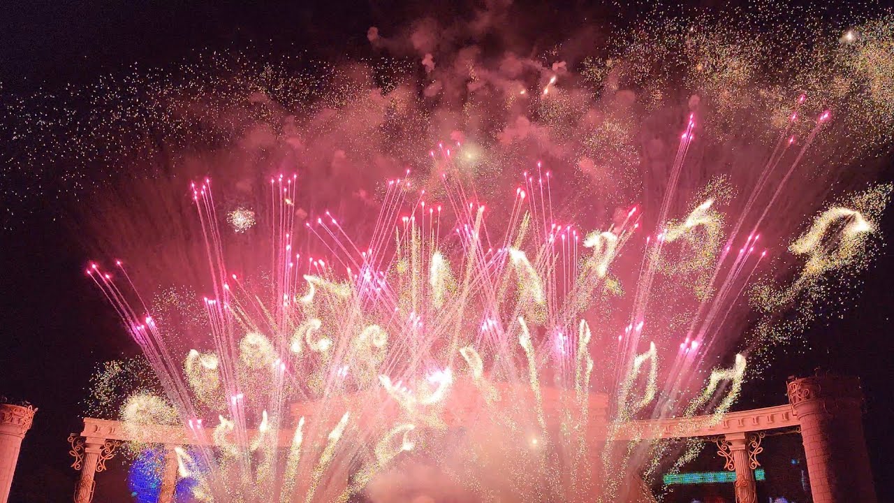 [4K] 2023 에버랜드 신규공연 - 에버토피아 불꽃놀이🎆 [2023.06.24]