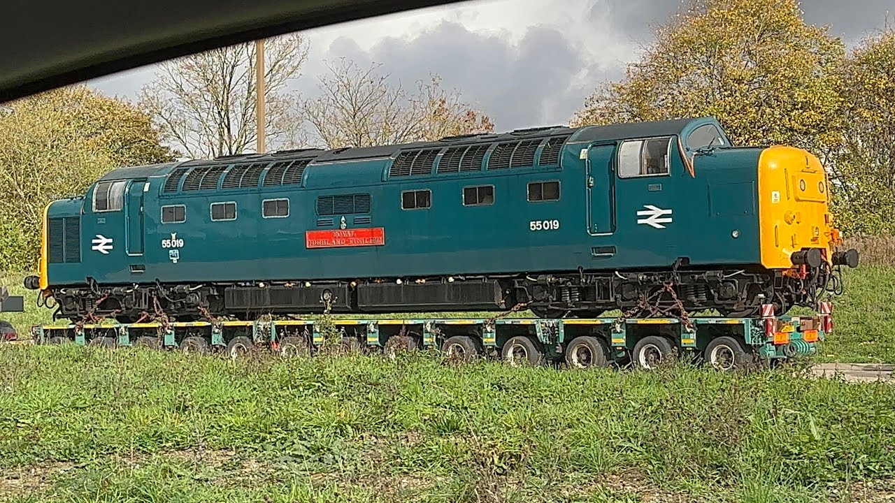 55019 on the M1 Motorway! Jnc28 22/10/25