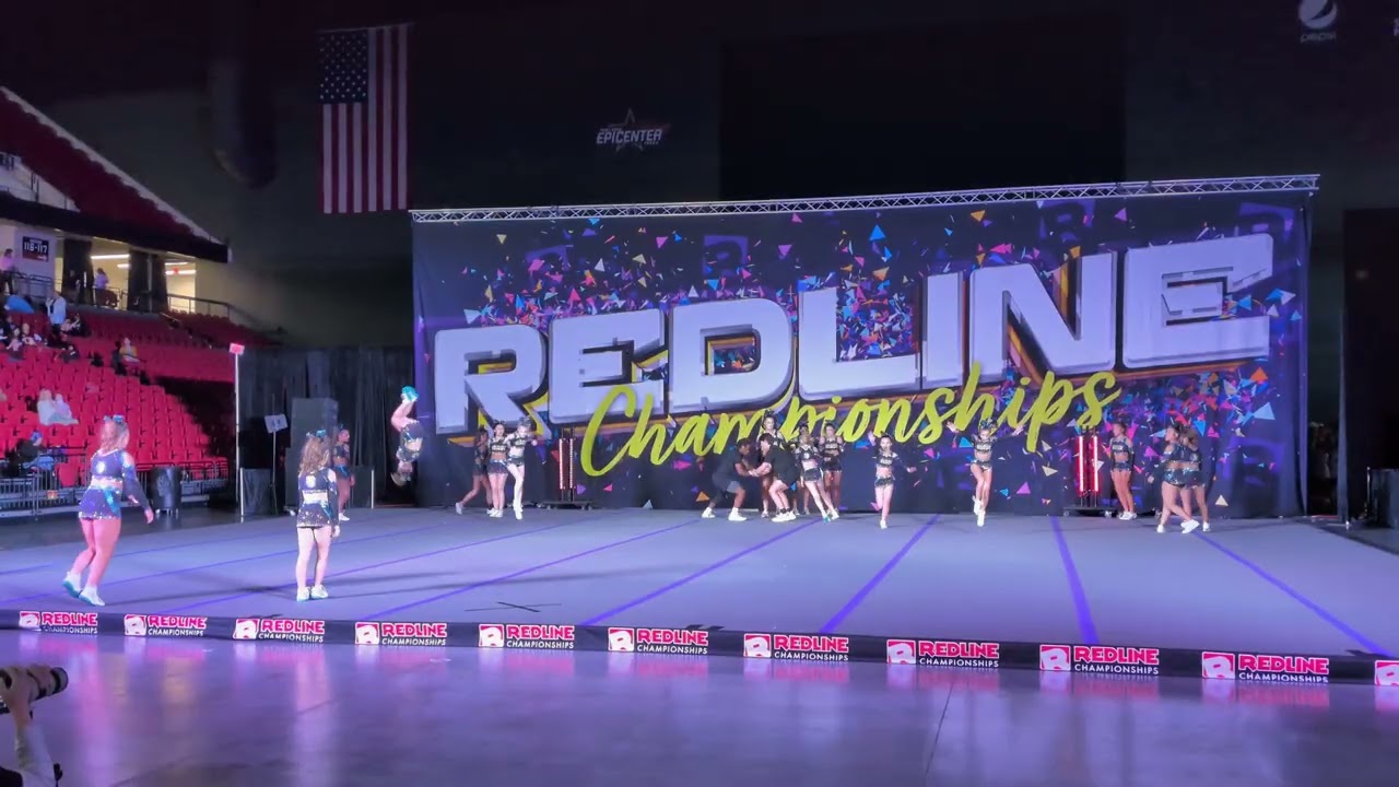 Cheer competition - Red line