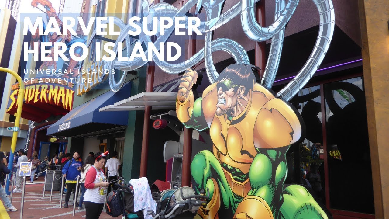 Marvel Super Hero Island Tour at Universal Islands of Adventure