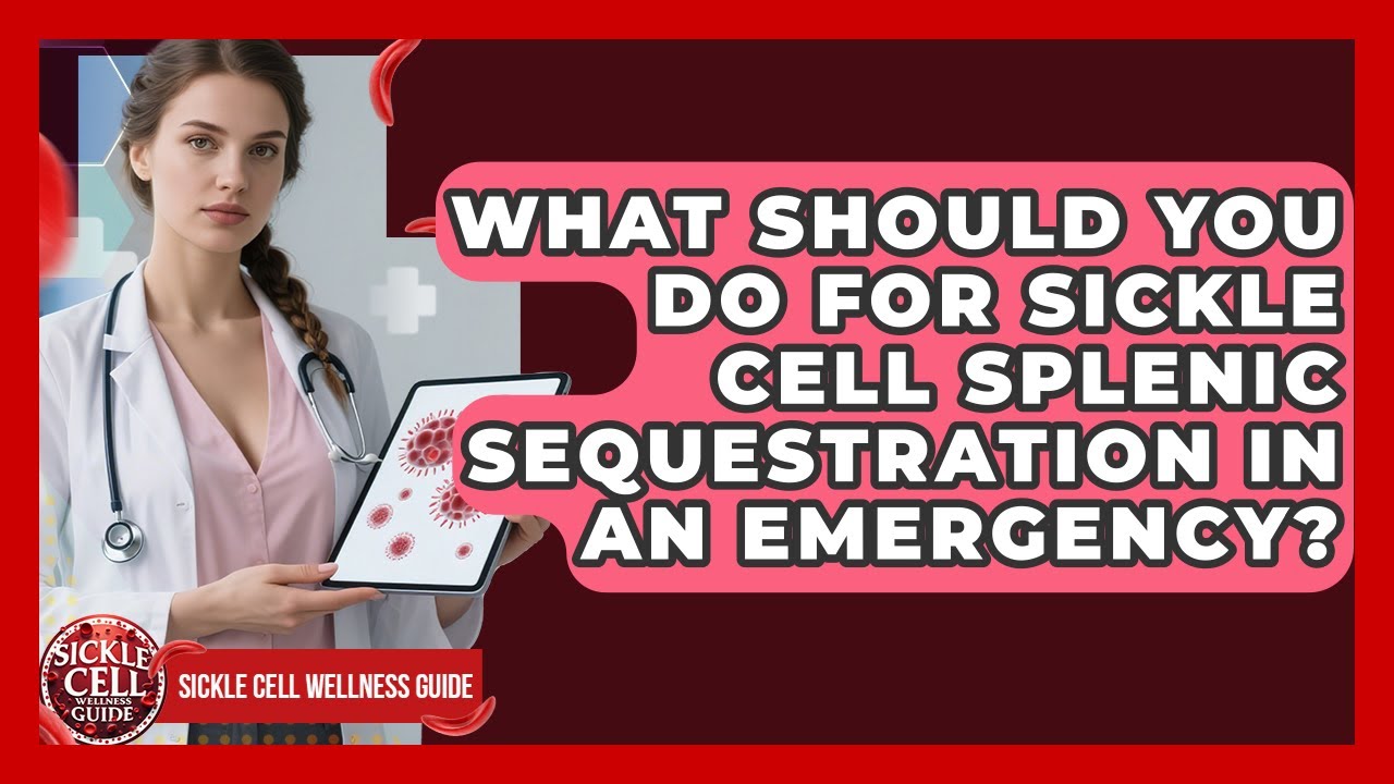 What Should You Do For Sickle Cell Splenic Sequestration In An Emergency?