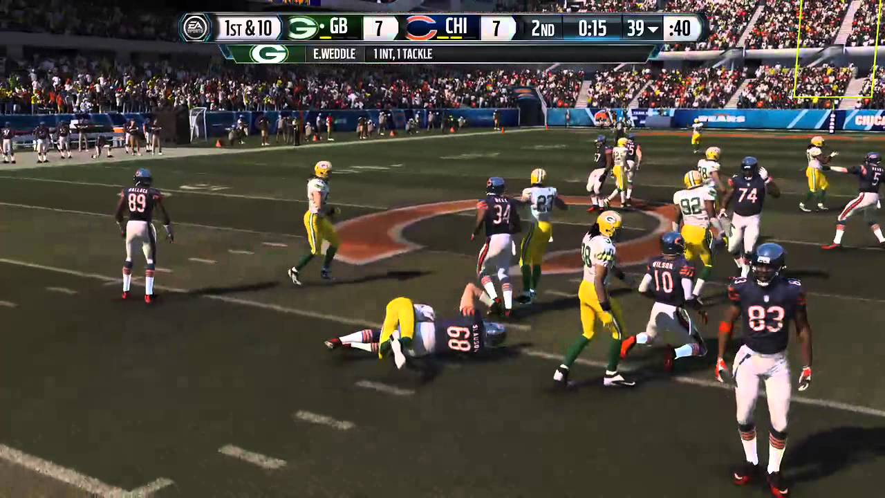 Bears Intercepted by Eric Weddle