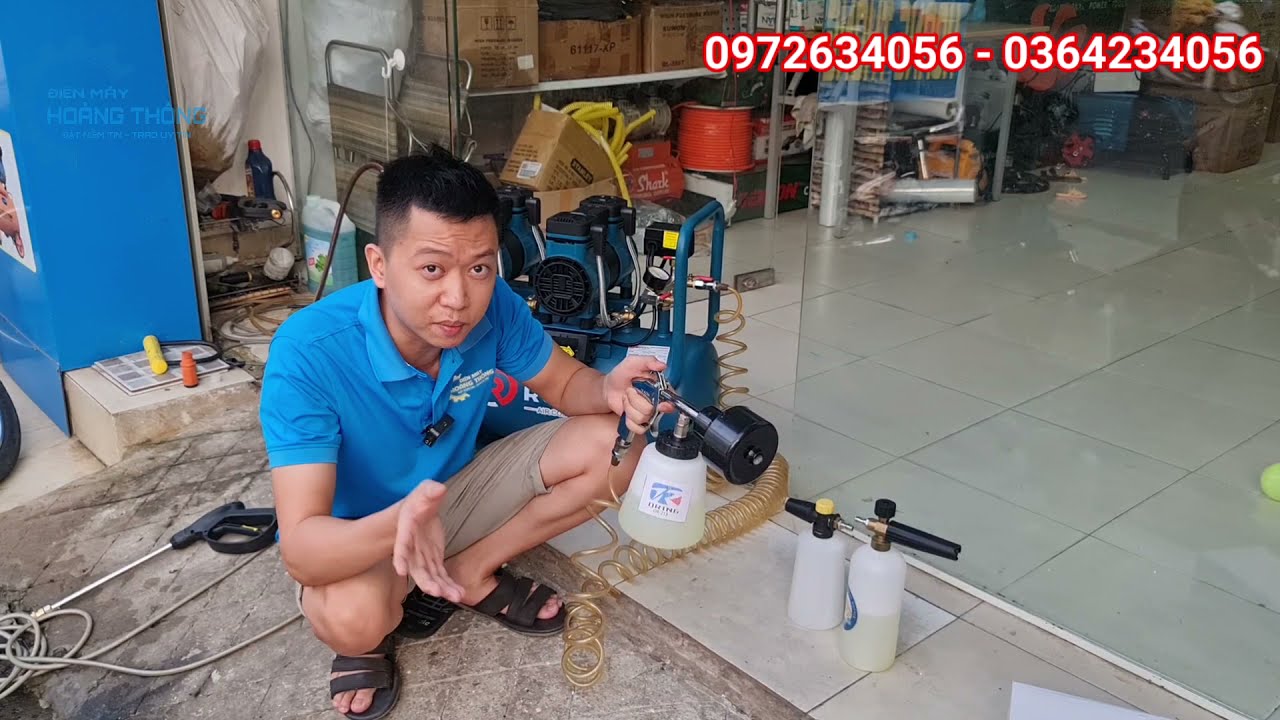Bình Phun Không Chạm Và Bình Phun Bọt Tuyết Khác Nhau Không?