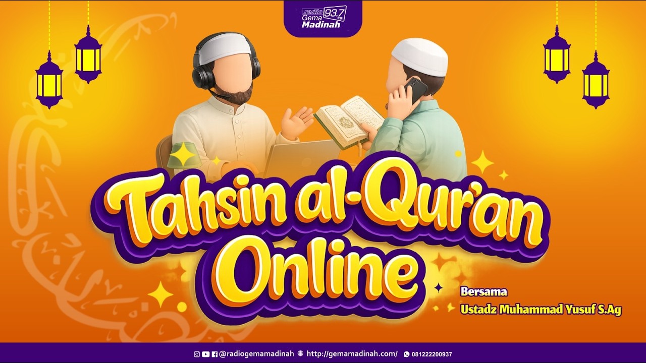 🔴[LIVE] TAHSIN AL-QUR'AN ONLINE - Ustadz Muhammad Yusuf S.Ag