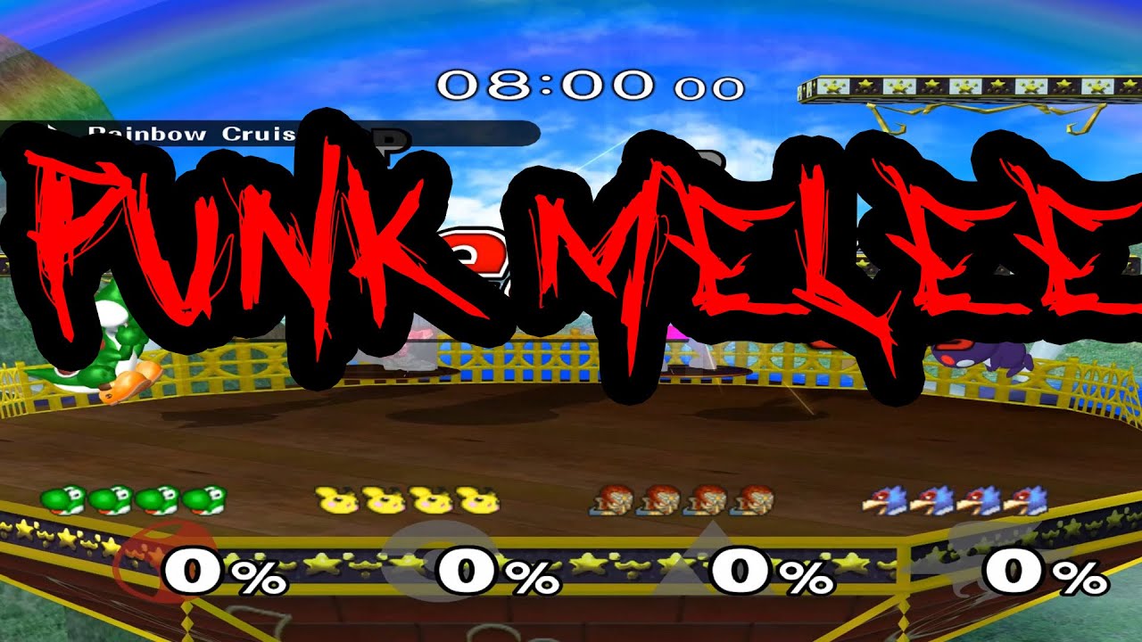 【スマブラDX】PUNKMelee ヨッシー vs CPU's【TAP】/【SSBM】PUNKMelee Yoshi vs CPU's【TAP】