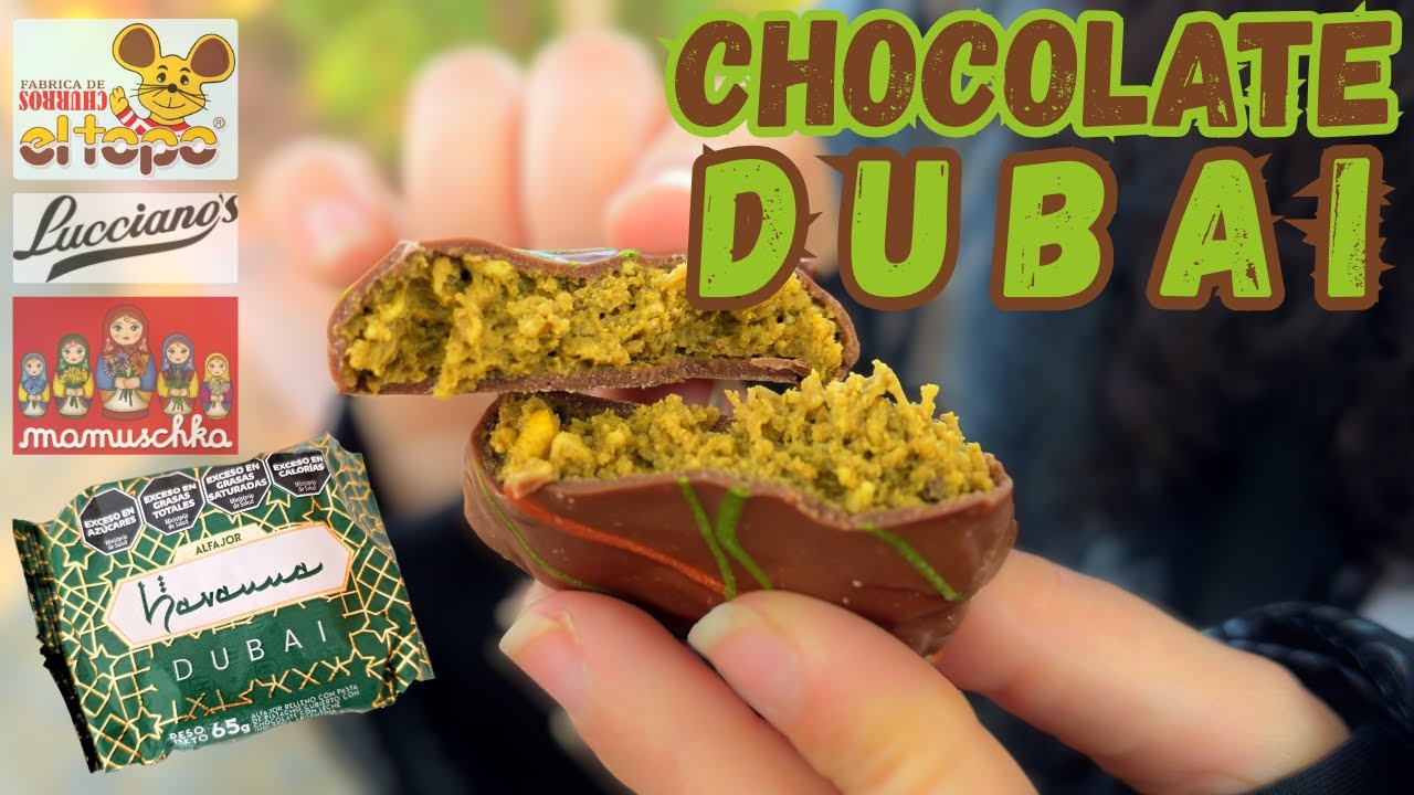 🍫¡Explotó el CHOCOLATE DUBAI ! Acá las Mejores Versiones de Argentina 🇦🇷
