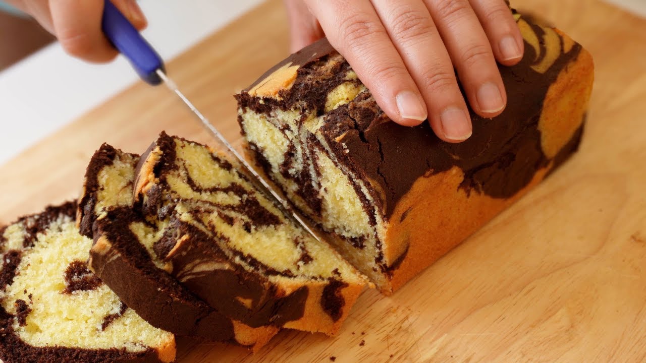 Classic Marble Cake Recipe | Super Tasty | Bake With Me🥰