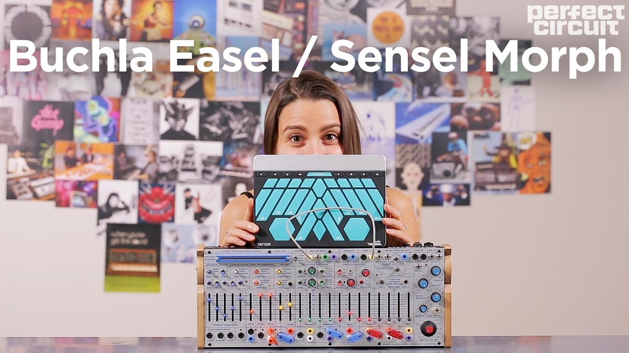 Buchla Easel Command + Sensel Morph Controller (Free Ableton Instrument Download)