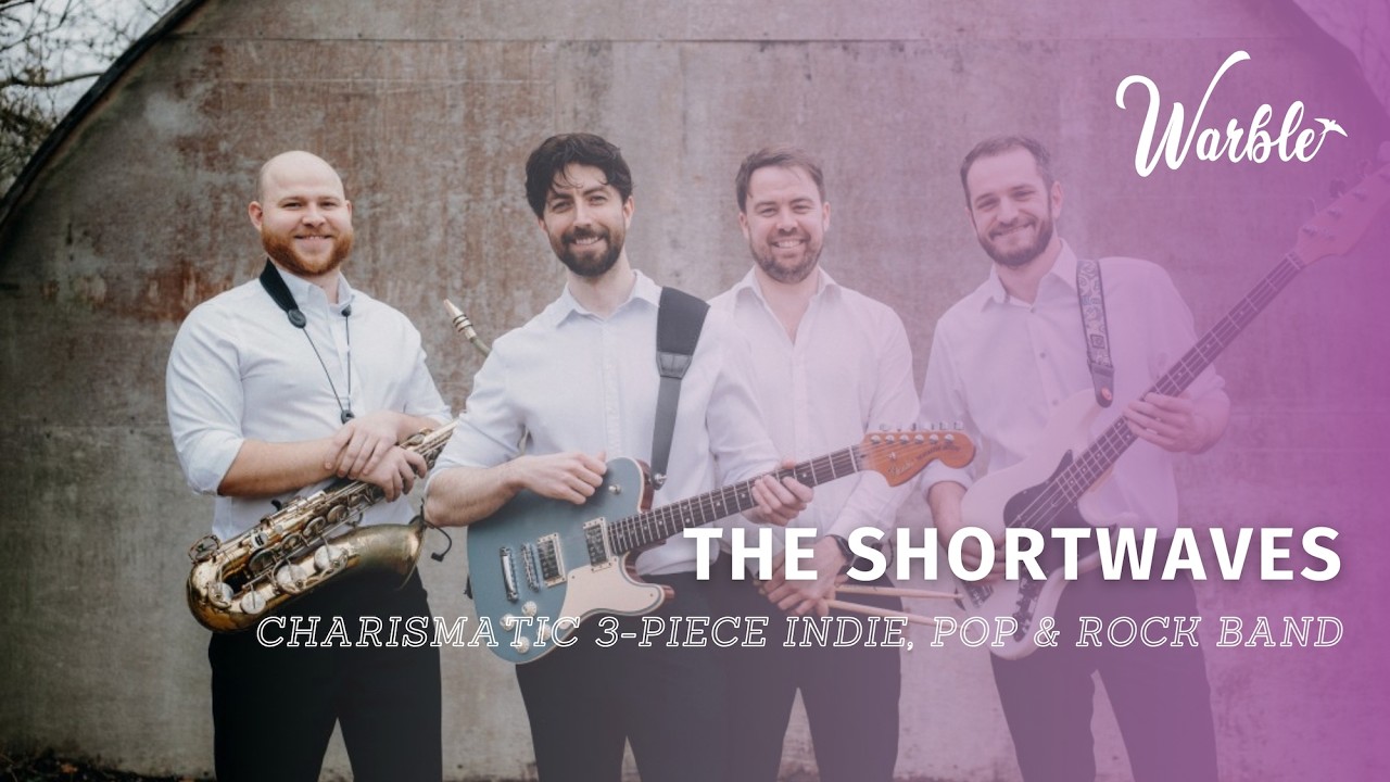 The Shortwaves // Charismatic 3-Piece Indie, Pop & Rock Band // Book Now at Warble Entertainment