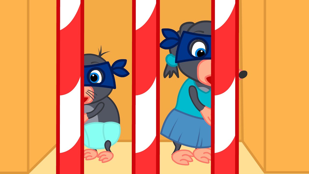 Benny Mole and Friends - Caramel Thieves Cartoon for Kids