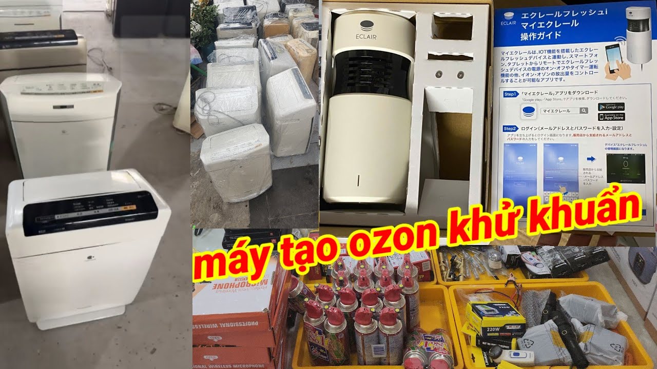 Khởi động đầu xuân, máy khử khuẩn, kính lão, dép da, bếp ga nhật bãi, máy hút ẩm, đồ gia dụng nhật