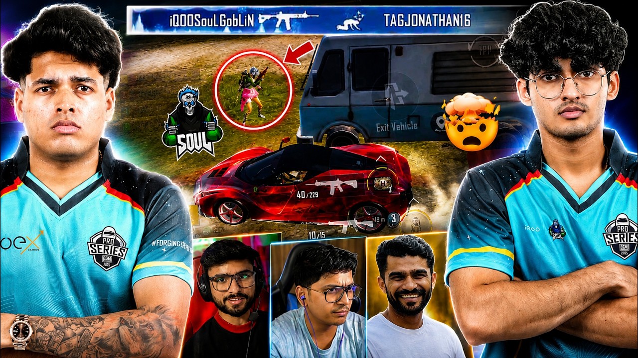 Goblin vs Jonathan | SOUL Apex 4v4 🔥 | Aman Matter ft. LOLZ & Mortal