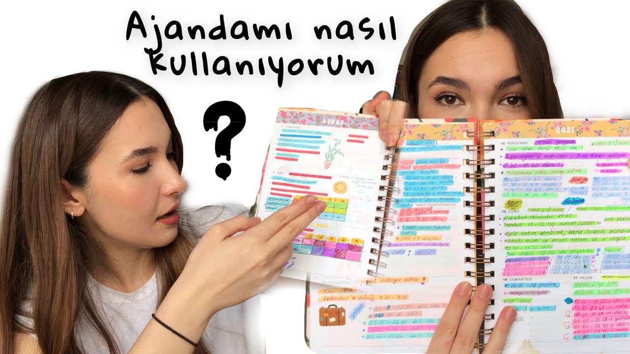 Ajandamı Nasıl Tutuyorum?/ Gününü Planla ve Verim Al