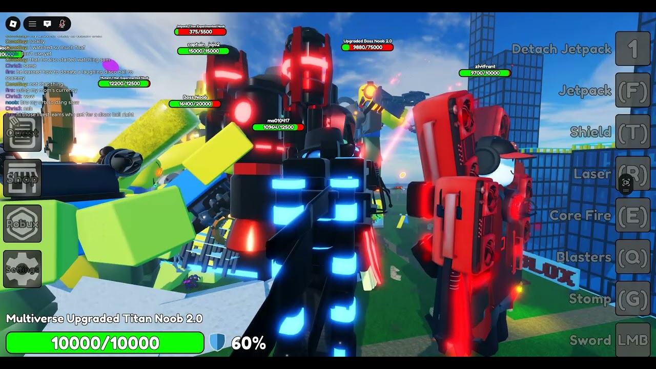 playing noob experiment battle front with friends;D