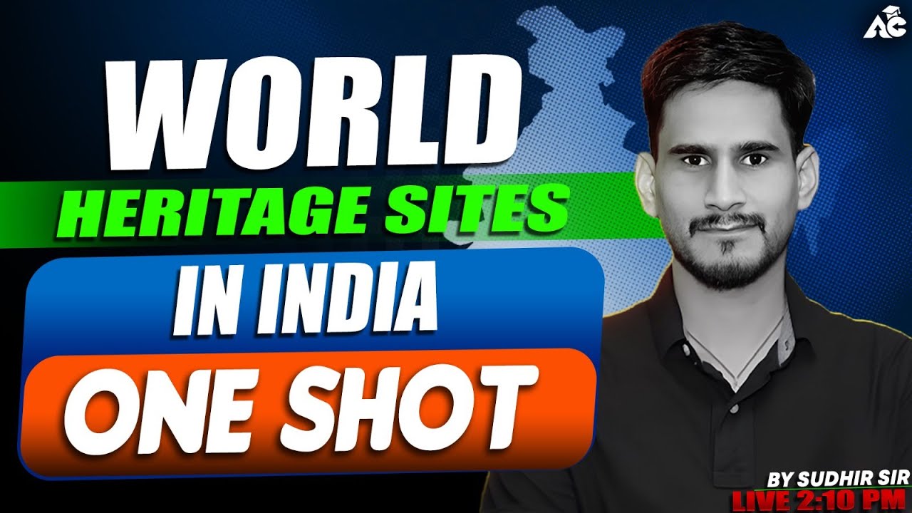 Punjab Police Constable & PSSSB Exams 2026 | World Heritage Sles In India One Shot By Sudhir Sir