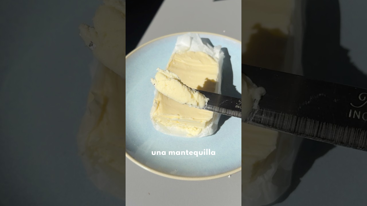 MANTEQUILLA CASERA 🧈 #recetasfaciles