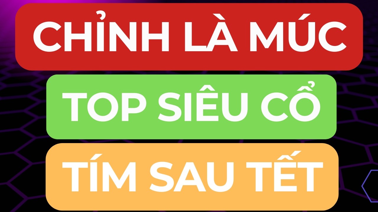 🔴CHỈNH LÀ MÚC I TOP SIÊU CỔ TÍM SAU TẾT I CƠ HỘI CUỐI LÊN TÀU