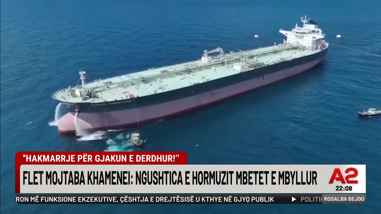 “Hakmarrje për gjakun e derdhur!” Flet Mojtaba Khamenei: Ngushtica e Hormuzit mbetet e mbyllur