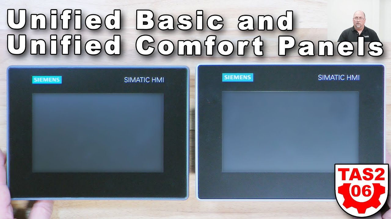 Распаковка панелей Siemens Unified Basic и Unified Comfort