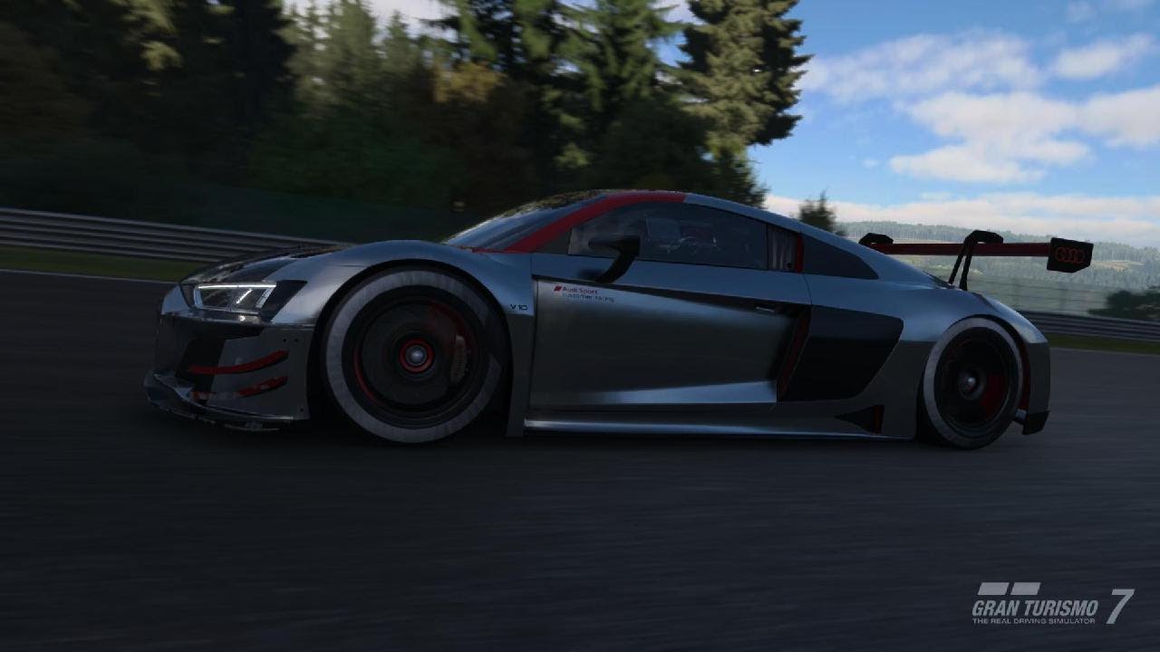 グランツーリスモ 7よりスパを走るR8 LMS Evo.🏁🚗🎮🏆