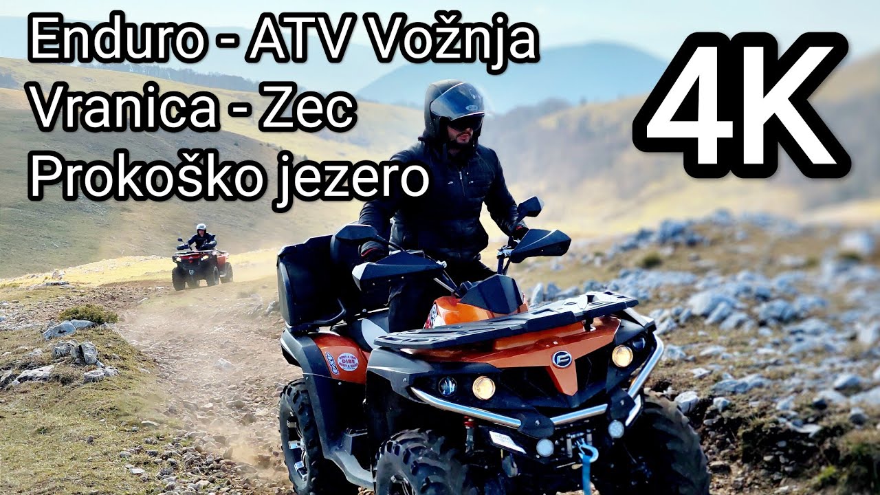 ATV - Enduro vožnja -  Breza - Zec - Vranica - Prokosko jezero - Smiljeva kosa     Nadkrstac. 4K .