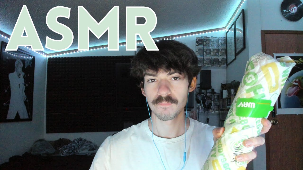 [ASMR] Yet another Subway Mukbang / Soft & Crunchy Chewing