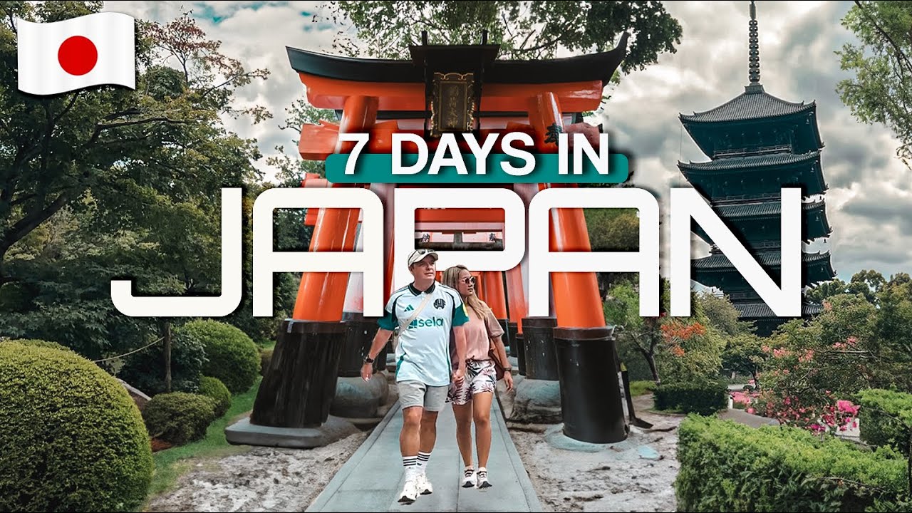 let's travel 7 DAYS IN JAPAN 🇯🇵 feat. Osaka - Kyoto - Nara - Kobe