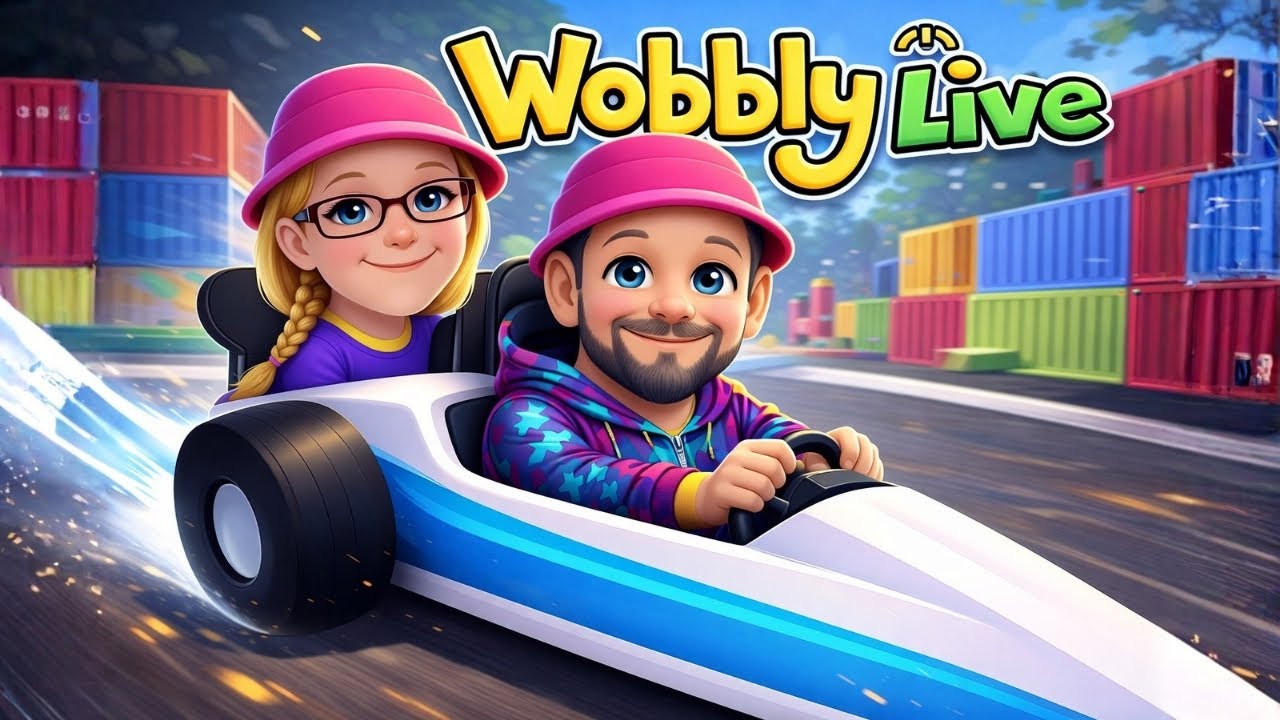 Wir suchen das Raketenauto & landen auf dem Jahrmarkt | Wobbly Live