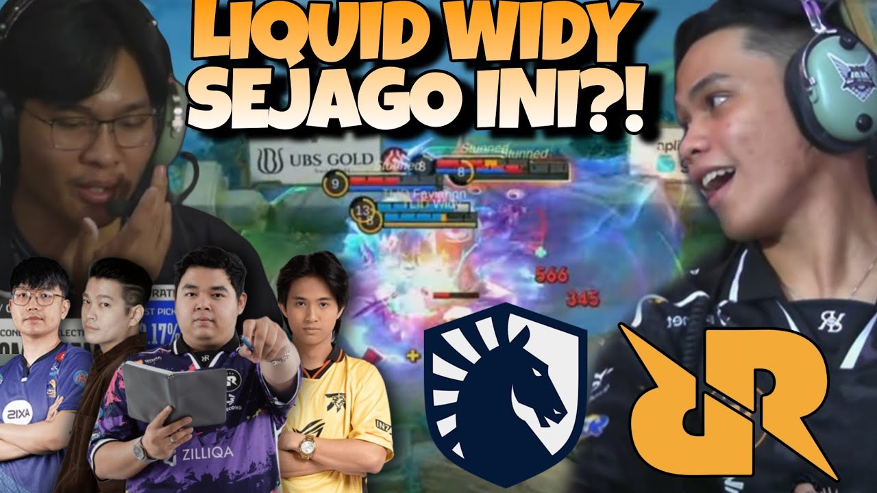 LIQUID WIDY SEJAGO INI ?! KHALEED MONTAGE TERUS !! RRQ VS LIQUID MATCH 4 - GRAND FINAL MPL S14