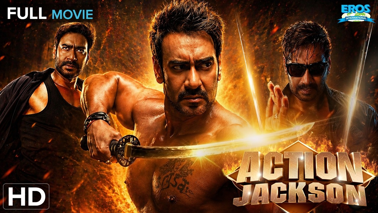 Action Jackson (एक्शन जैक्सन) HD | Bollywood Action Movie 2026 | Ajay Devgn, Sonakshi Sinha