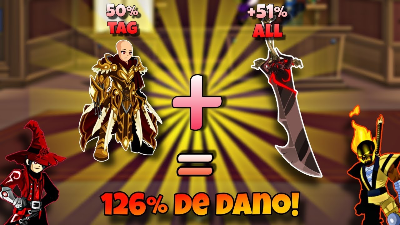 [AQW] COMO FUNCIONA OS ITENS DE DANO DO AQW? ENTENDA!!!