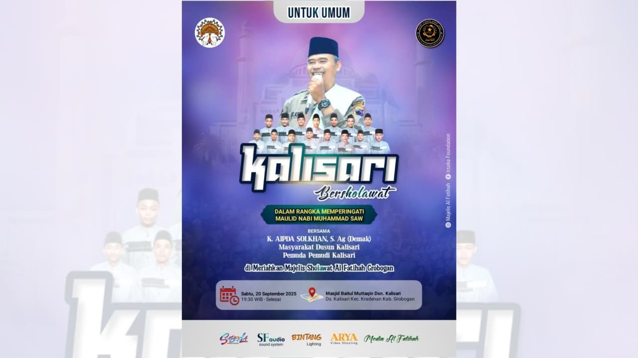 ⭕LIVE KALISARI BERSHOLAWAT MEMPERINGATI MAULID NABI SAW//PAGUYUBAN SARWOINDAH//KALISARI 20 SEPT 2025
