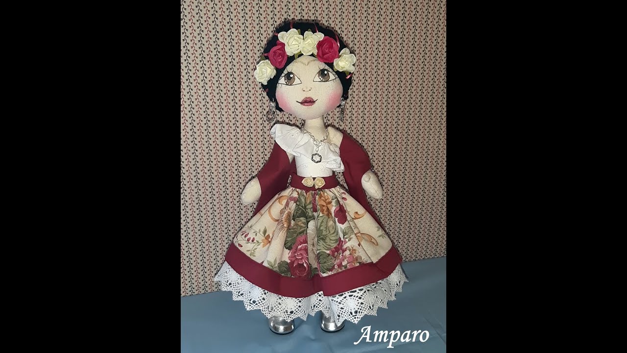 Muñeca Frida Cuerpo #patronesgratis #dolls #fridakahlo #handmade