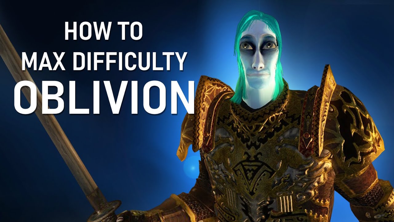 Как пройти Oblivion на максимальном уровне сложности 1