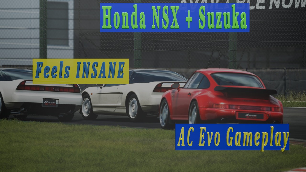 Honda NSX at Suzuka – Assetto Corsa Evo Perfection