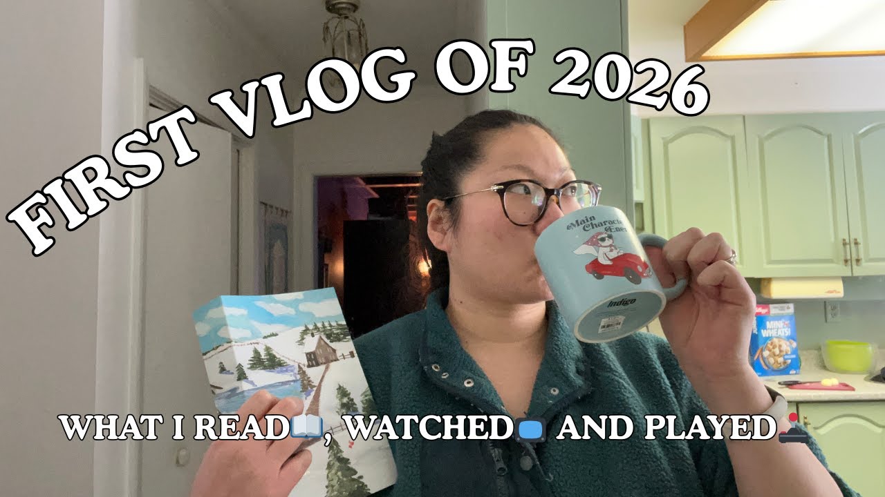 VLOG: WHAT I READ📖, WATCH📺 AND PLAY IN A WEEK🕹️
