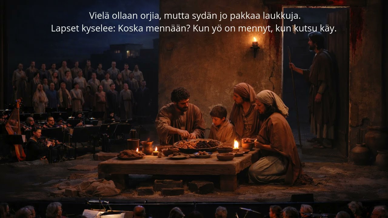 Pääsiäisyö – Vapautuksen veri (לֵיל הַפֶּסַח – דַּם הַגְּאֻלָּה)