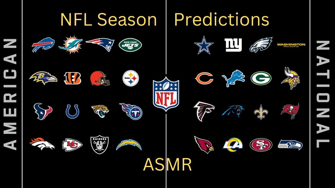 [ASMR] 2023 Way Too Early NFL Season Predictions