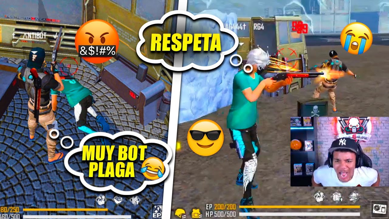 ESTO ES LO QUE PASA CUANDO LE HACEN EMOTE A RG4 PLAGA  😈 H4CKER VS PLAGA? Free fire