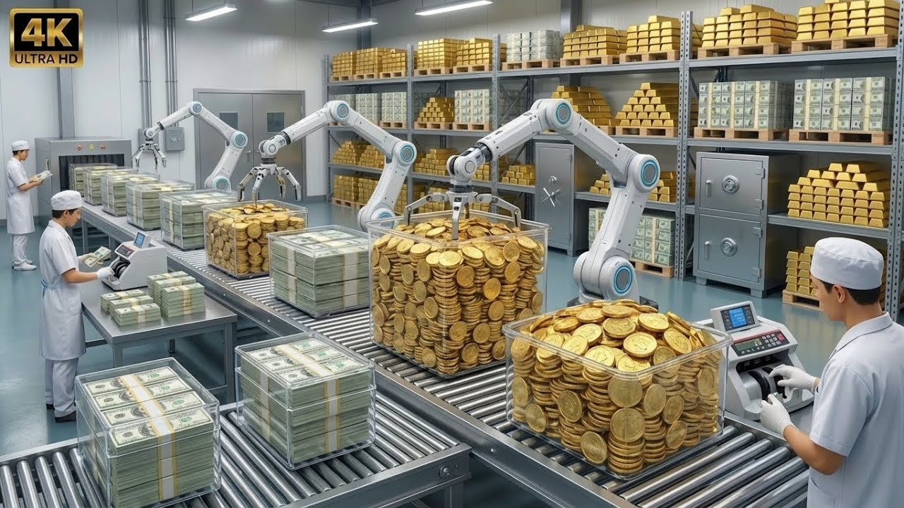 Inside a High-Security Banknote Factory: From Cotton to Currency (Full Process)
