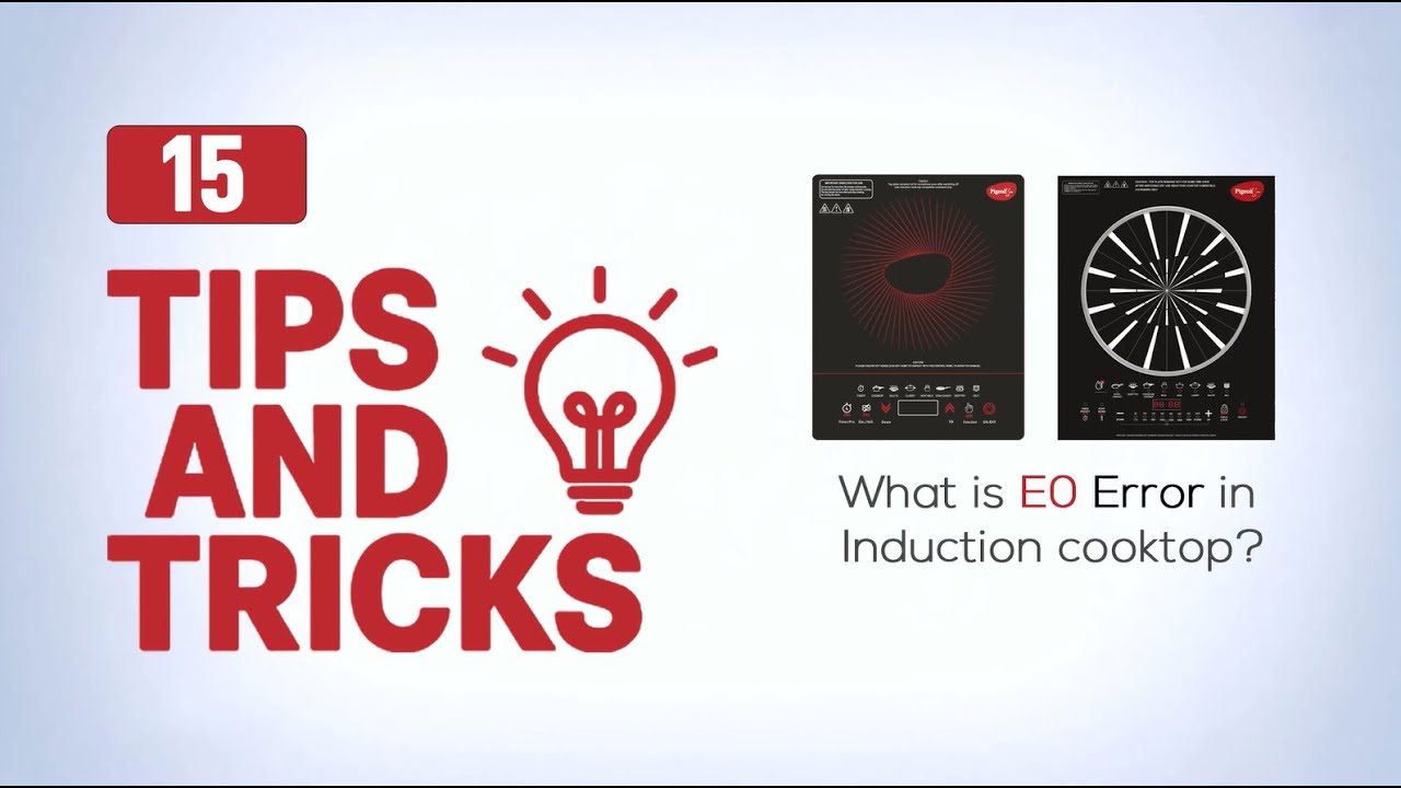Fixing E0 Error on Pigeon Induction Cooktop: Easy Troubleshooting Guide