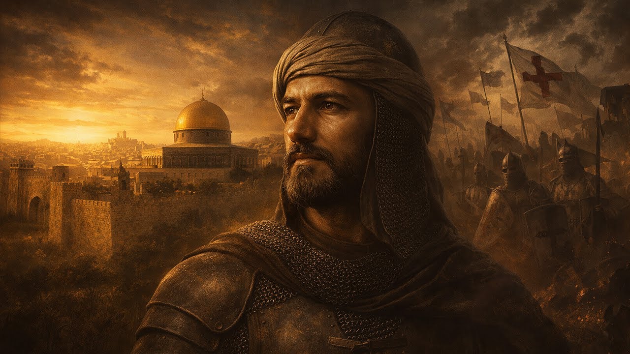 صلاح الدين الأيوبي: القصة الكاملة من عالم ممزّق إلى تحرير القدس | وثائقي و تاريخ للنوم