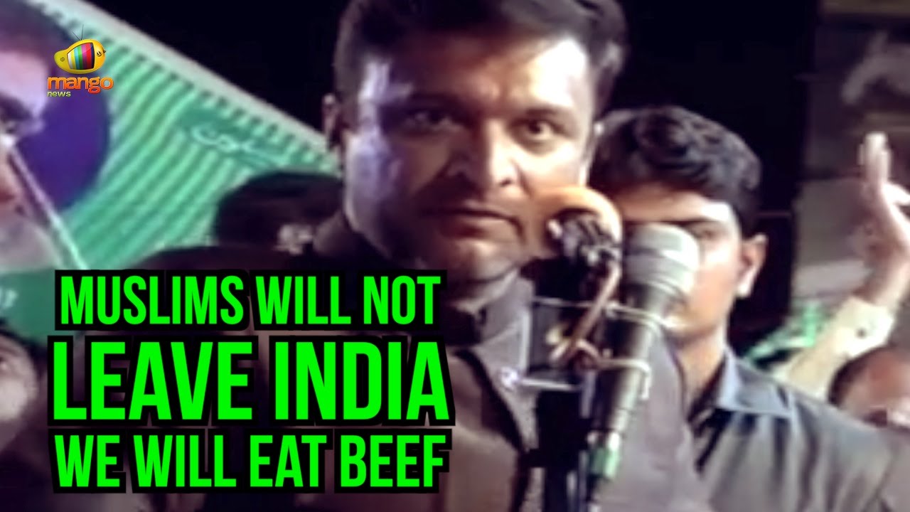 Muslims Will Not Leave India | We Will Eat Beef, Says Akbaruddin Owaisi | Mango News
