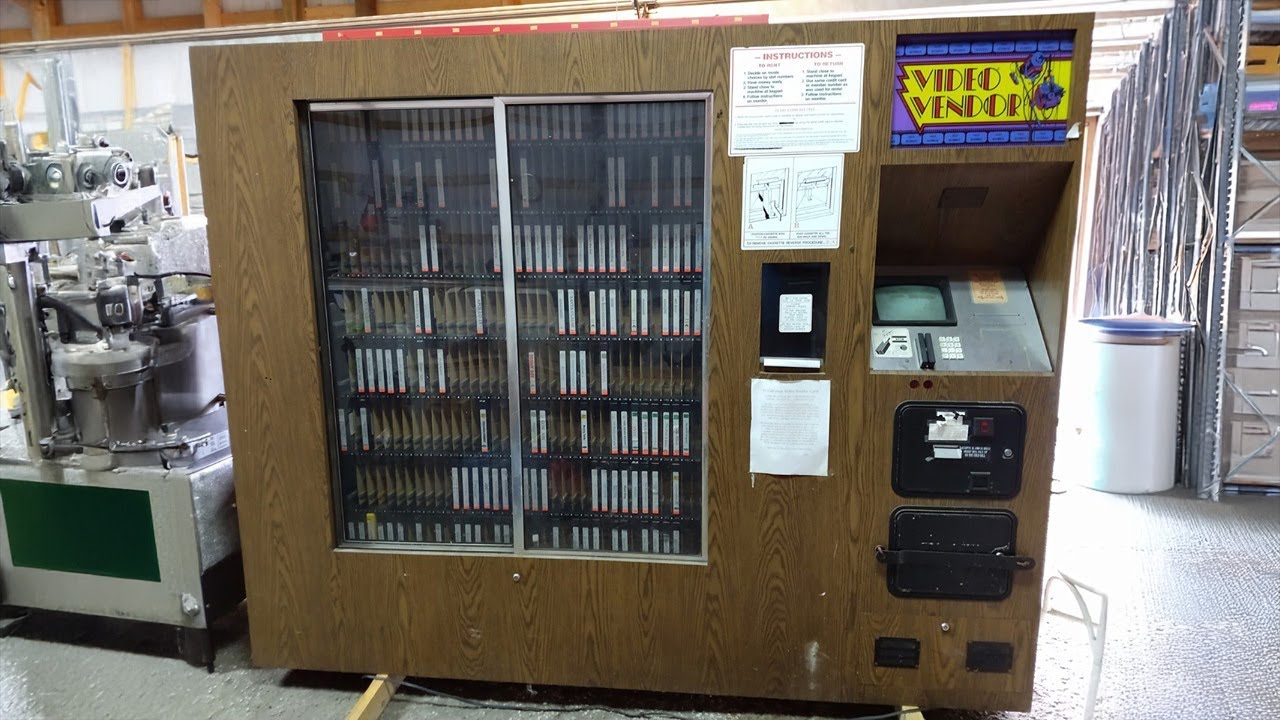 Часть 2: Мы восстановили автомат по продаже видеокассет VHS 1984 года выпуска под названием Video...
