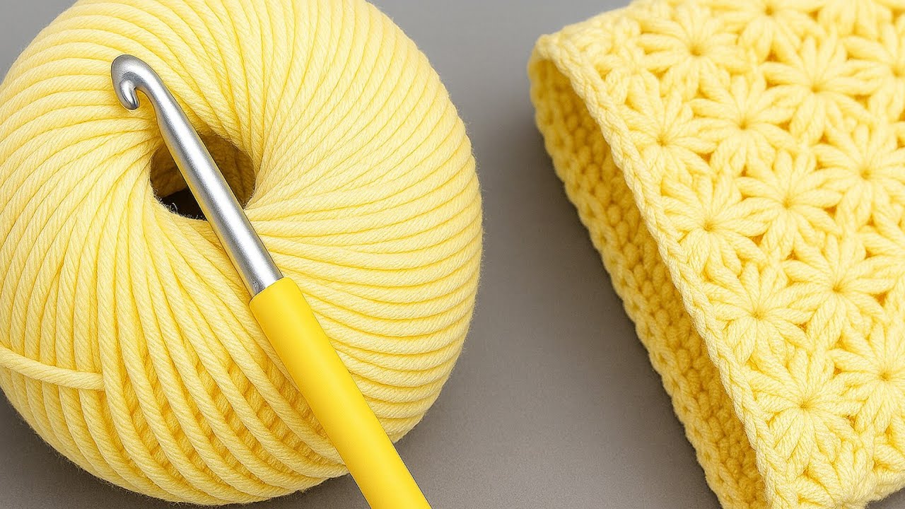 WOW! You’ve Never Seen This Before! 1-Row Crochet Stitch (Original Design)