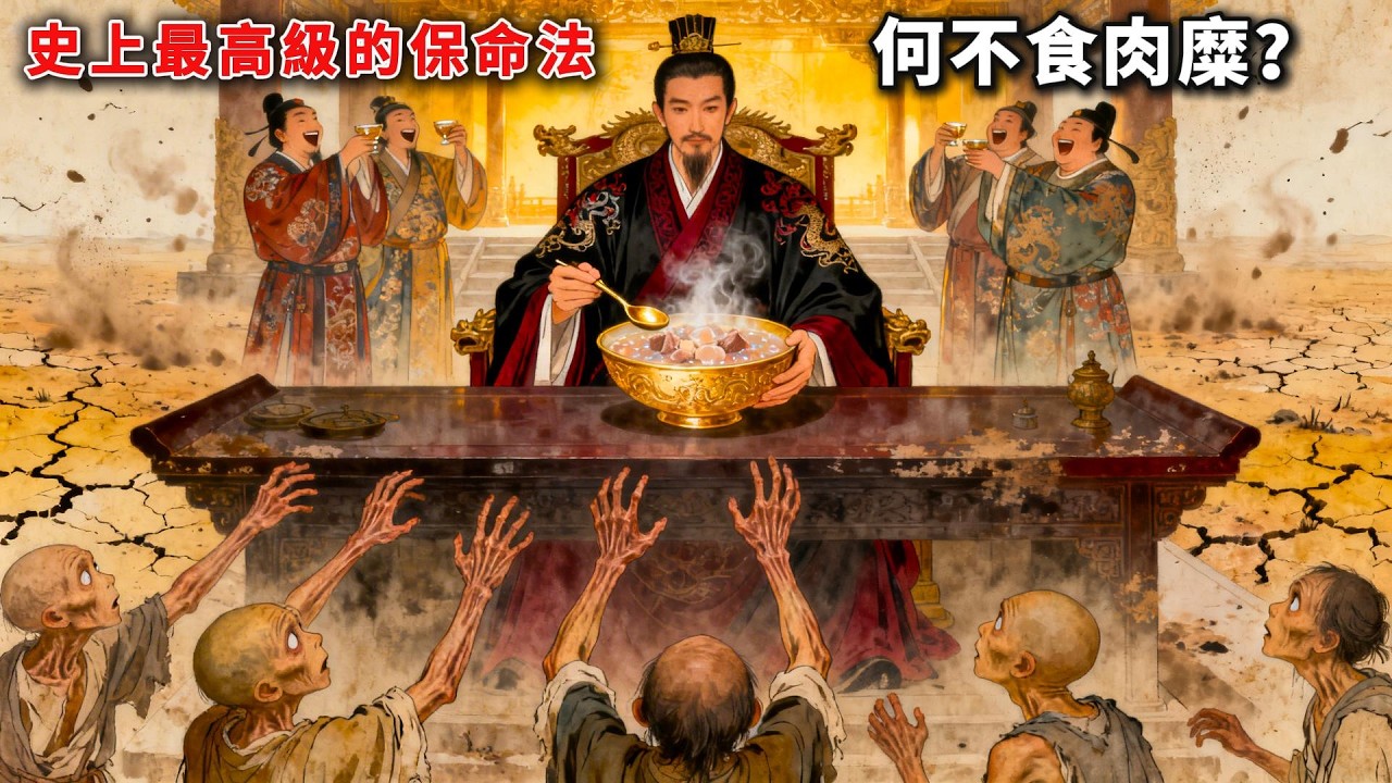 晉惠帝司馬衷：「何不食肉糜」的千年笑柄，或許是他為了保命裝瘋賣傻的頂級演技 | 睡前歷史故事