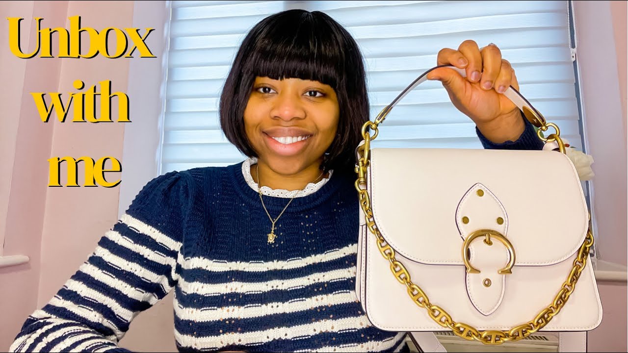 MY VALENTINE PRESENT || COACH BEAT SHOULDER BAG #coachbags #coachbag
